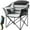 Black/Gray, variant on ABORON Oversized Folding Camping Chair, 2-Pack Portable Oversize Camping Chairs for Adults, Fully Padded Folding Chairs Outdoor Sports, Lawn Chair Patio Lounge Chairs 500 LBS Capacity