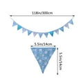 thumbnail image 3 of 3 M Flower Garland Flags Banners Floral Bunting Pennant Flags Birthday Banner Banners Garland Bunting Garland Child, 3 of 6