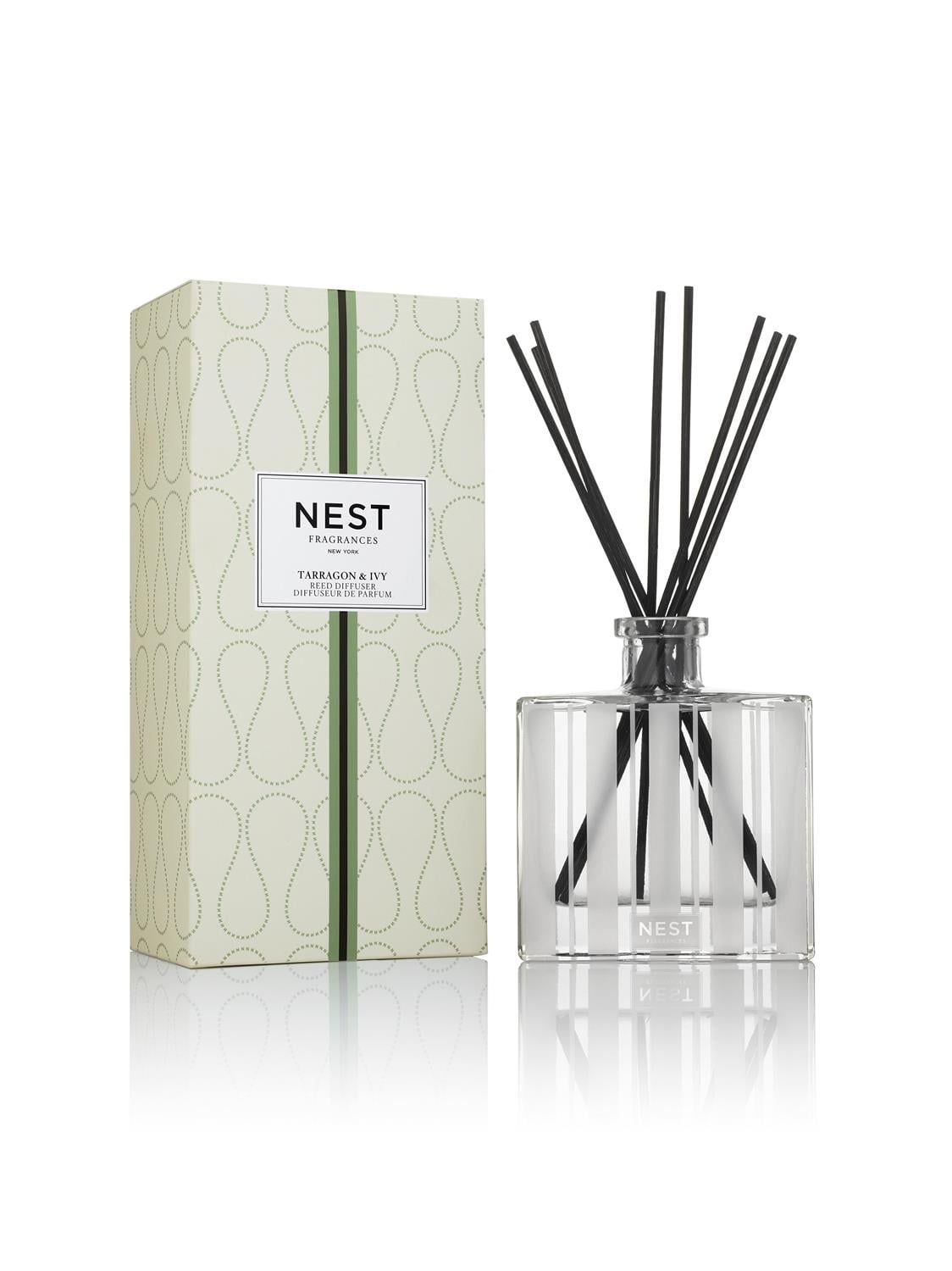 NEST Fragrances Reed Diffuser Tarragon & Ivy , 5.9 fl oz