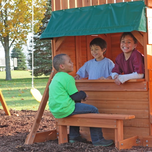 grandview lodge wooden playset