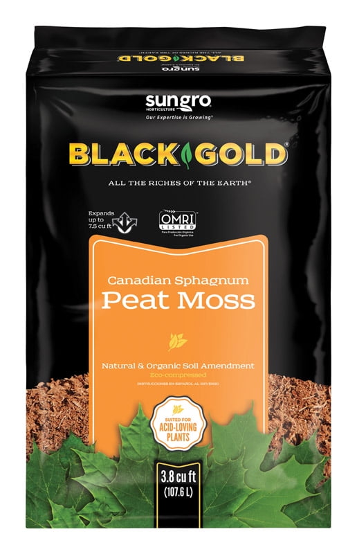 Black Gold Organic Sphagnum Peat Moss 3.8 cu. ft.