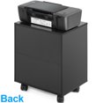 FITUEYES Mobile Printer Stand with Organizing Storage Adjustable Work