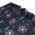 thumbnail image 3 of Yayeee Shower Curtain with Hooks 72"x72" Waterproof Fabric Bathroom Hanging Decor, Red Fireworks Pattern, 3 of 5