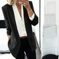 thumbnail image 2 of FAKKDUK Women Business Suits Women's Casual Business Blazers Lightweight Work Office Long Sleeve Blazers Jackets Women Blazers for Work Professional Casual Jackets for Women, 2 of 6