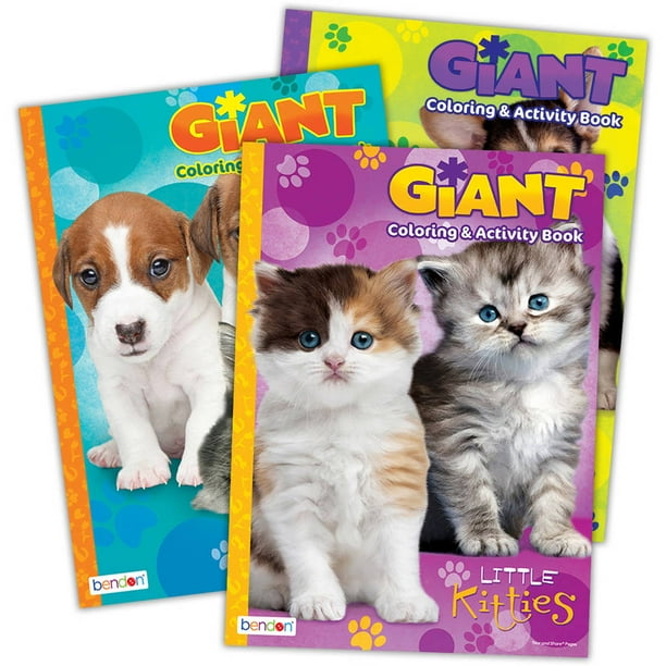 Giant Coloring and Activity Book, 3pk - Walmart.com - Walmart.com