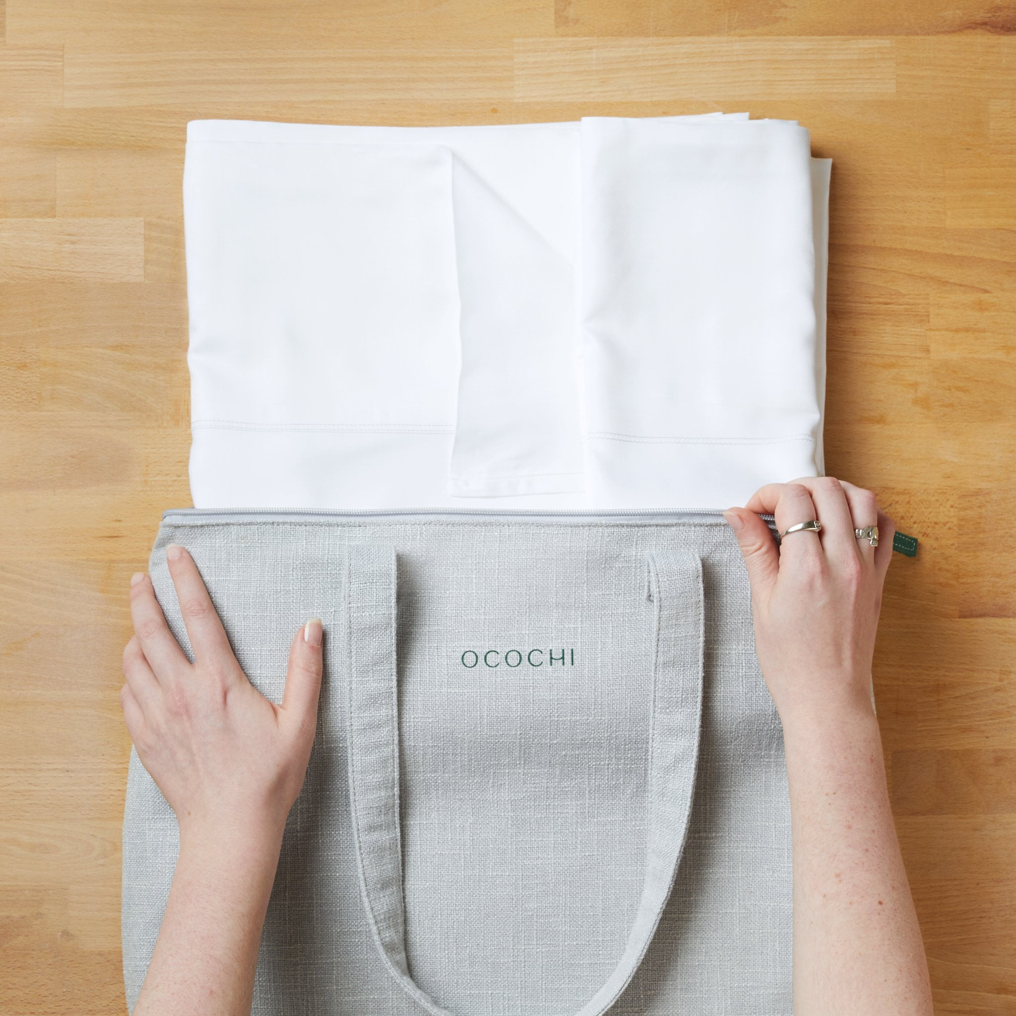 Ultra-Luxe Soft Bamboo Sheet Set in White. Fitted Sheet, Flat Sheet and 2 Pillowcases (Queen or King)