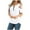 White, variant on JeashCHAT Women's T shirts Women‘s Summer T Shirts Short Sleeve Tunic Strappy Cold Shoulder Solid Tops