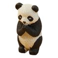 thumbnail image 1 of Clasp Hands Animal Statue Simulation Panda Rabbit Capybara Koala Dog Cat Monkey Ornament Resin Sculpture Decoration Ornament, 1 of 8