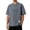 A-Dark Gray32, variant on Men's Letter Graphic Tee Loose Fit Short Sleeve Crew Neck T Shirt Summer Casual Daily Wear Comfortable Tops