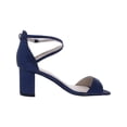 thumbnail image 2 of Touch Ups Womens Jackie Glitter Ankle Strap Block Heel, 2 of 2