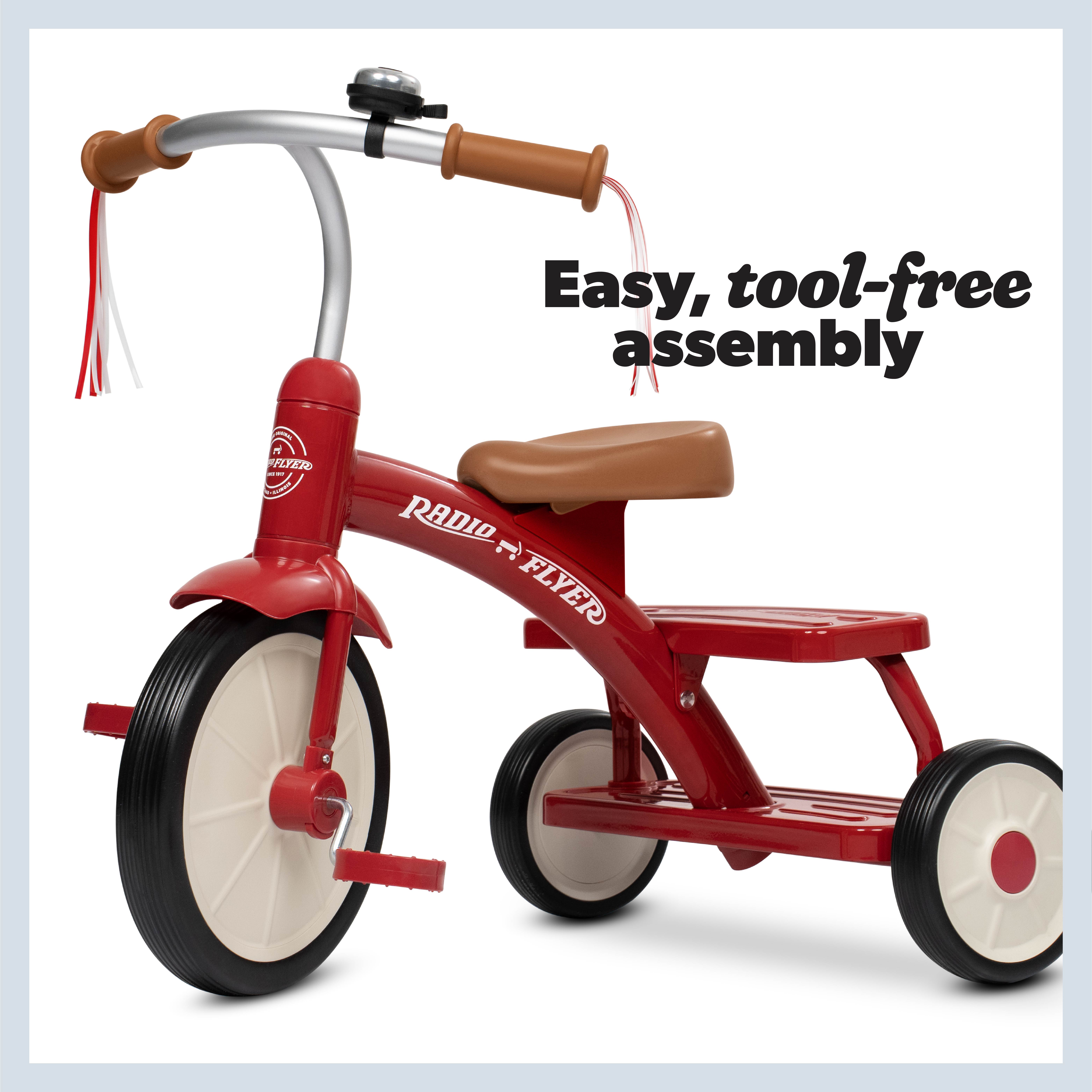 Radio Flyer Classic Double Deck Trike Red photo 5