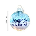 thumbnail image 2 of Tyidzon Beach Christmas Ornaments, 2D Beach Theme Decor 2.7 Inch Christmas Tree Ornaments, Hanging Ornaments for Xmas Tree Holiday Party Decorations, 2 of 6