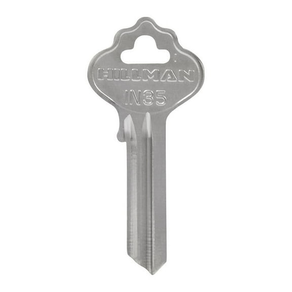 Hillman 5937818 House of Office 35-Single Sided Universal Key Blank, Assorted - Pack of 10