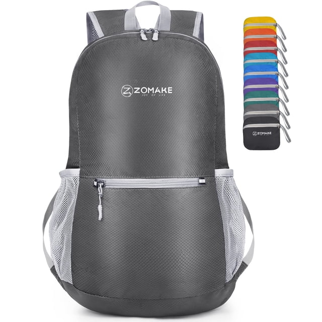 Mochila de senderismo ZOMAKE ultraligera, resistente al agua, 20 L