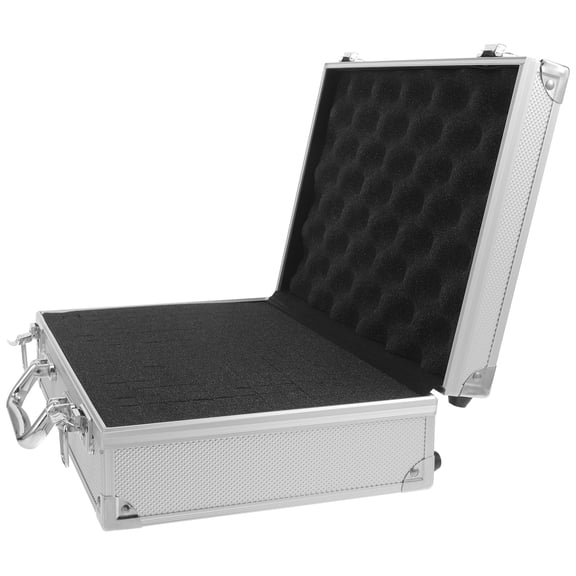 NICEXMAS Aluminum Alloy Briefcase Portable Storage Case for Office, Tools, and Equipment