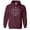 Maroon, variant on Season of the Witch Hoodie Sweatshirt Unisex Large Black