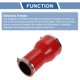 thumbnail image 4 of Manguera de silicona automotriz de 2.99" a 2.01" (76mm - 51mm) ID 4 capas, tubo de entrada de aire de turbocompresor, longitud de 6", 4 of 7