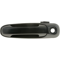Dorman 80168 Front Driver Side Exterior Door Handle for Specific Dodge / Mitsubishi Models, Smooth Black (OE FIX)