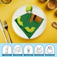 thumbnail image 6 of JRXY Avocado Sunglasses Hat Cloth Napkins Polyester Reusable Machine Washable Fabric for Events Home Decor, Pack of 4 4 PCS, 6 of 7