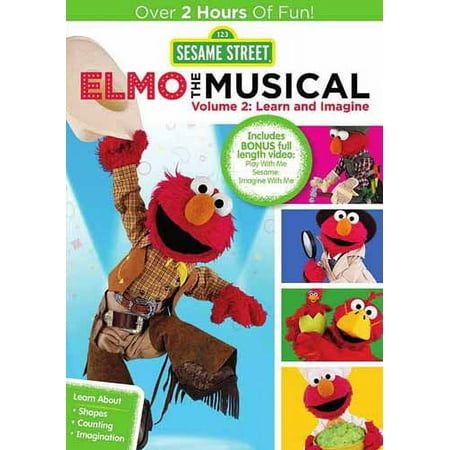 Sesame Street: Elmo the Musical, Vol. 2: Learn and Imagine [DVD]