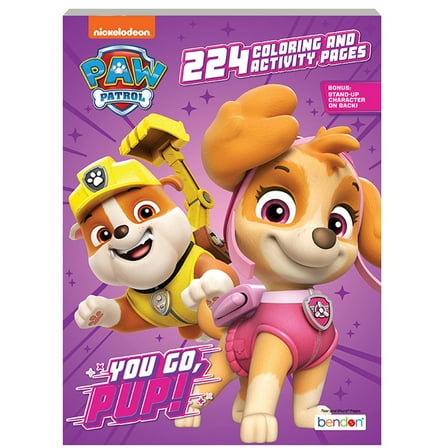 Paw Patrol 224 pg Coloring Book Plus Crayon