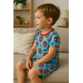 thumbnail image 2 of Marvel Spider-Man Toddler Boys' 2-Piece Pajama Set  Short Sleeve Top & Shorts Sleepwear  Sizes 2T, 3T, 4T, 2 of 3