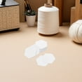 thumbnail image 4 of HEANUJJ 500Pcs Hexagon Sewing Templates for Quilting Projects White Paper for Beginners DIY Projects, 4 of 8