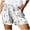 Green, variant on Womens Shorts Womens Drawstring Shorts Summer Elastic Waist Lightweight Casual Shorts With Pockets
