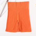 thumbnail image 1 of Pantalones cortos deportivos sin costuras para mujer, pantalones cortos de seguridad, pantalones cortos de cintura alta, pantalones cortos acanalados, ropa interior Push Up en las caderas, calzoncillos femeninos Tan Jianjun unisex, 1 of 2