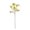 Yellow-YE Home Decor, variant on karymi Mandarin Orchid Violet Simulation Flower Bouquet, 22.4 Inch Silk Fake Daisies for Home Living Room Table Arrangement, Wedding Photography Prop Decoration Mens Gifts