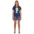 thumbnail image 3 of The Smurfs Smurfette Women's Loungewear 2 Piece Pajama Sleepwear Short Sleeve Shirt and Shorts Set, 3 of 7
