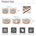 thumbnail image 3 of Yayeee Faucet Mat for Kitchen Sink 14.7" Diatomite Long Splash Guard Pad, Autumn Day with Cocoa Pattern, 2 Pack, 3 of 7
