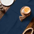 thumbnail image 2 of Navy Blue Coastal Cotton Linen Table Runner for Dining Kitchen, Nautical Ocean Sea Rudder Abstract Art Wedding Outdoor Party Tablerunners, Dresser Scarf Coffee Tablecloth Runners 13x72 Inches, 2 of 8