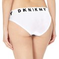 thumbnail image 3 of DKNY Bikini Boyfriend Confortable pour Femmes, Blanc/noir, Grand, 3 of 3