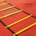 thumbnail image 4 of Pro-Grade Agility Training Ladder: 7M 13-Rung Speed & Footwork Trainer for Football, Fitness & Barrier Drills – Durable, Portable with Carry Bag, Safe Design for Pros & Amateurs, Boosts Speed/Agility, 4 of 5
