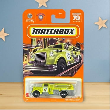 Matchbox MBX Fire Dasher (2022) Mattel Green Die-Cast Truck 60/100