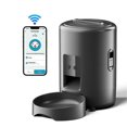thumbnail image 5 of Comedero automático inteligente WIFI de 2 litros con botón, dispensador de comida para gatos y perros, para comida seca, croquetas y otros alimentos., 5 of 5