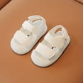 thumbnail image 5 of Ruyang Wide Toe Box Sandals for Infant Hollow-out T-Strap Anti-Collision Flats Baby Girls Boys Summer Hook and Loop Soft Sole Shoes, 5 of 9