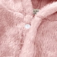 thumbnail image 5 of Gibobby Toddler Boys Girls Kids Hooded Bathrobe,Soft Flannel Loungewear Robe with Adjustable Tie,Cartoon Print,for Toddlers to Kids 18 Month 2T 3T 4T 5T 6T Little Kids Pajamas,Pink,Size 10-12T, 5 of 5