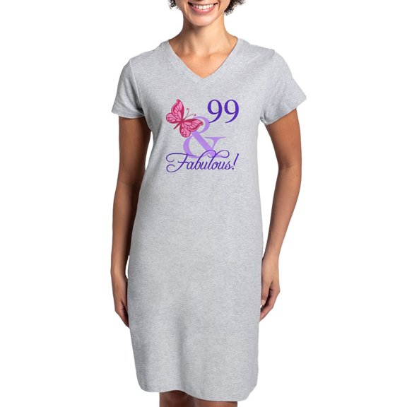 CafePress - Fabulous 99Th Birthday - Women's Nightshirt