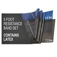 thumbnail image 1 of TheraBand Resistance Band Set, Professional Latex Elastic Bands for Upper & Lower Body & Core Exercise, Physical, 1 of 5