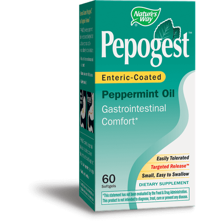 Nature's Way Pepogest? Peppermint Oil, 60 Ct