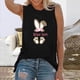 thumbnail image 2 of Sudaderas sin mangas impresas casuales de las mujeres de la moda de Pascua Chaleco de las tapas de las señoras Fridja qr1983, 2 of 6