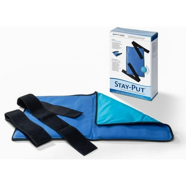 Stay-Put® Cold Therapy Wrap King (23” x 14”) XL 460 – Reusable Ice Packs with Straps, Cold Pack Compress for Back, Hip, and Thigh Pain Relief