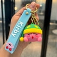 thumbnail image 2 of Kirby Anime Keychain, Accessories for Backpack, Handbag, Purse Decoration, 2 of 3