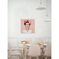 thumbnail image 4 of Eyebrows Floater Framed Painting Print on Canvas, 4 of 6