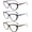 2.5 x, variant on 3  Reading Glasses Blue Light Blocking Stylish  Eye Computer Readers Anti  & Glare for Women