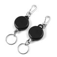 thumbnail image 4 of Comaie Retractable Metal Key Chain Innovative Stainless Steel Wire Rope Key Ring, 4 of 8