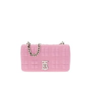 Burberry Pink Small Lola Quilted Leather Shoulder Bag
