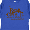 thumbnail image 4 of Inktastic Real Cowboys Boys or Girls Long Sleeve Toddler T-Shirt, 4 of 5